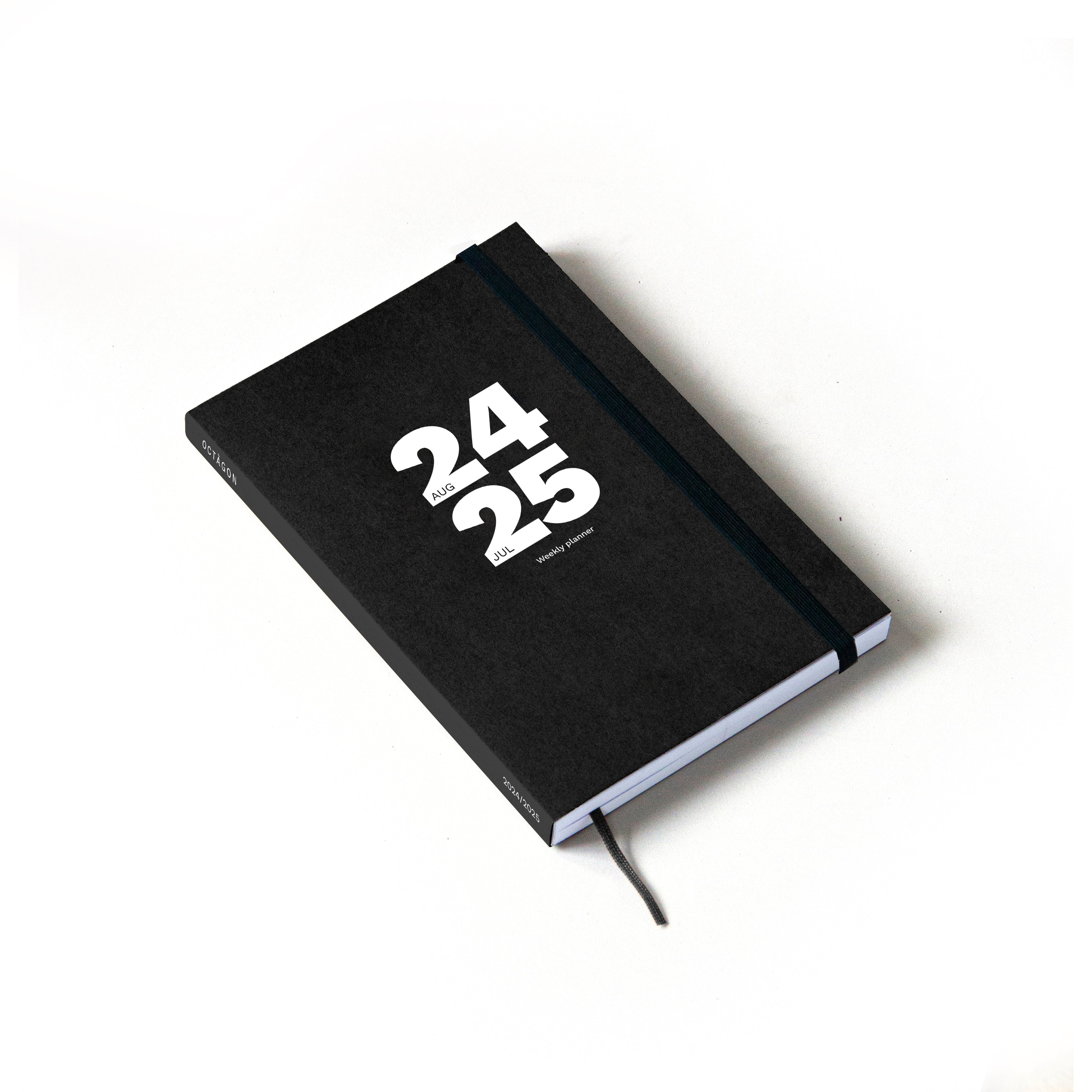 2024/2025 Weekly Planner Similar A5 size | Front cover