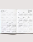 2024/2025 MONTHLY PLANNER A4 size | OCTAGON DESIGN | Two years