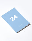 OCTÀGON DESIGN | 2024 Small Monthly Planner Plus | Best project planning tool | Blue cover and white typography