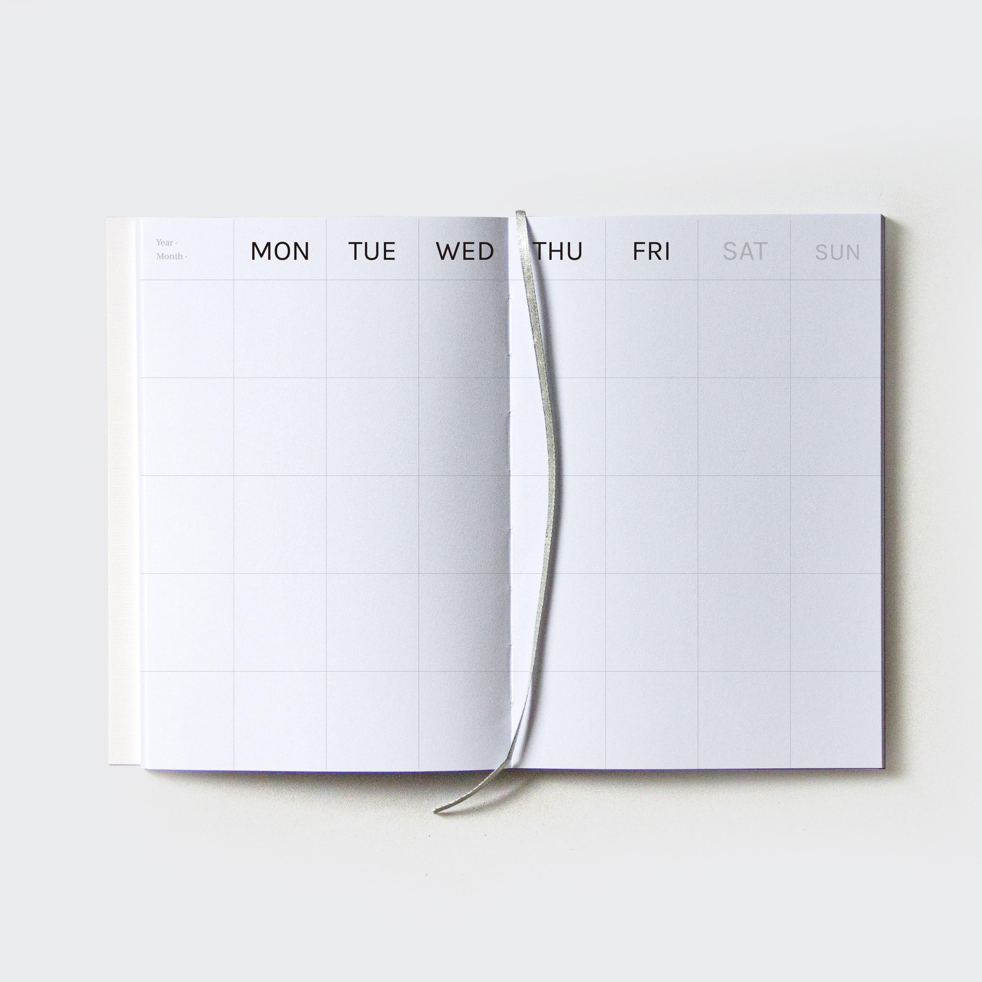 Basic Collection with vegan cover| Perpetual Monthly Planner