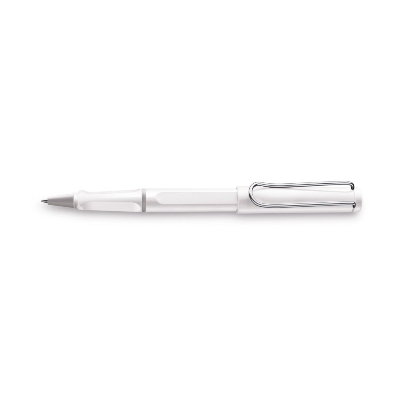 OCTÀGON DESIGN | "319 Rollerball pen, safari white M | Lamy" white color pen.