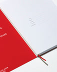 OCTÀGON DESIGN | Details of inner cover and first page of the "PLAN" planner.