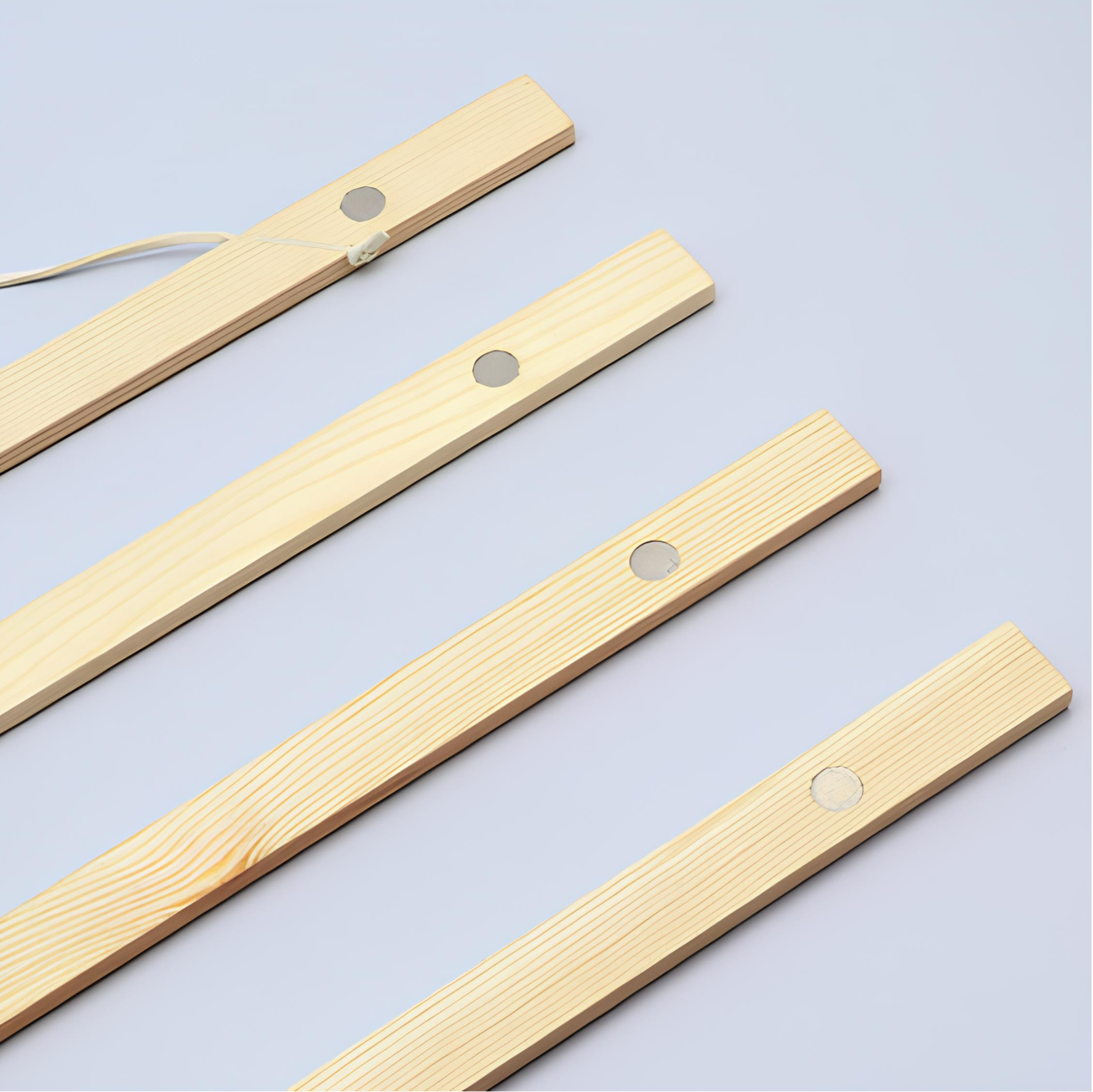 Wooden magnetic hanger for calendars. A0size_vertical. 122cm