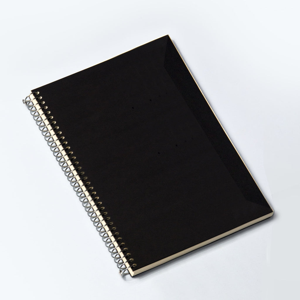 NoirCraft A4 - Best spiral notebook A4 size – OCTÀGON DESIGN