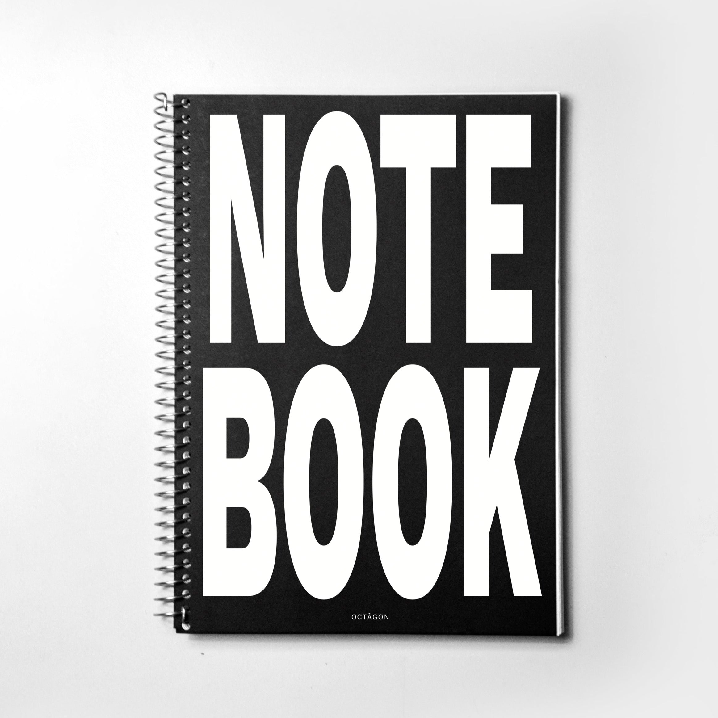 Best spiral notebook A4 size. Octàgon Design