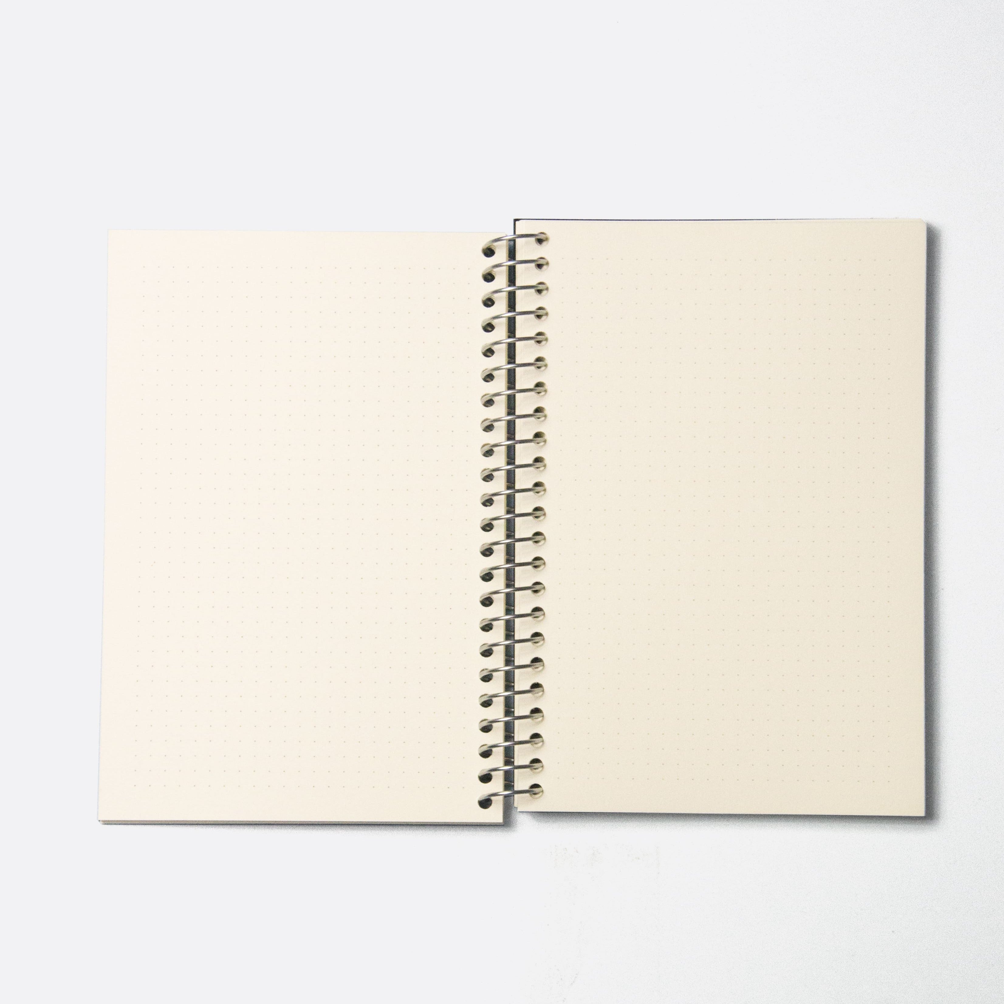 ShadowSketch A5 - Best spiral notebook similar A5 size – OCTÀGON DESIGN