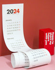 2024 Vertical Calendar
