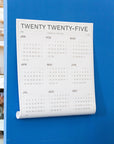 Octàgon Design, 2025 wall calendar, size A0. Product.