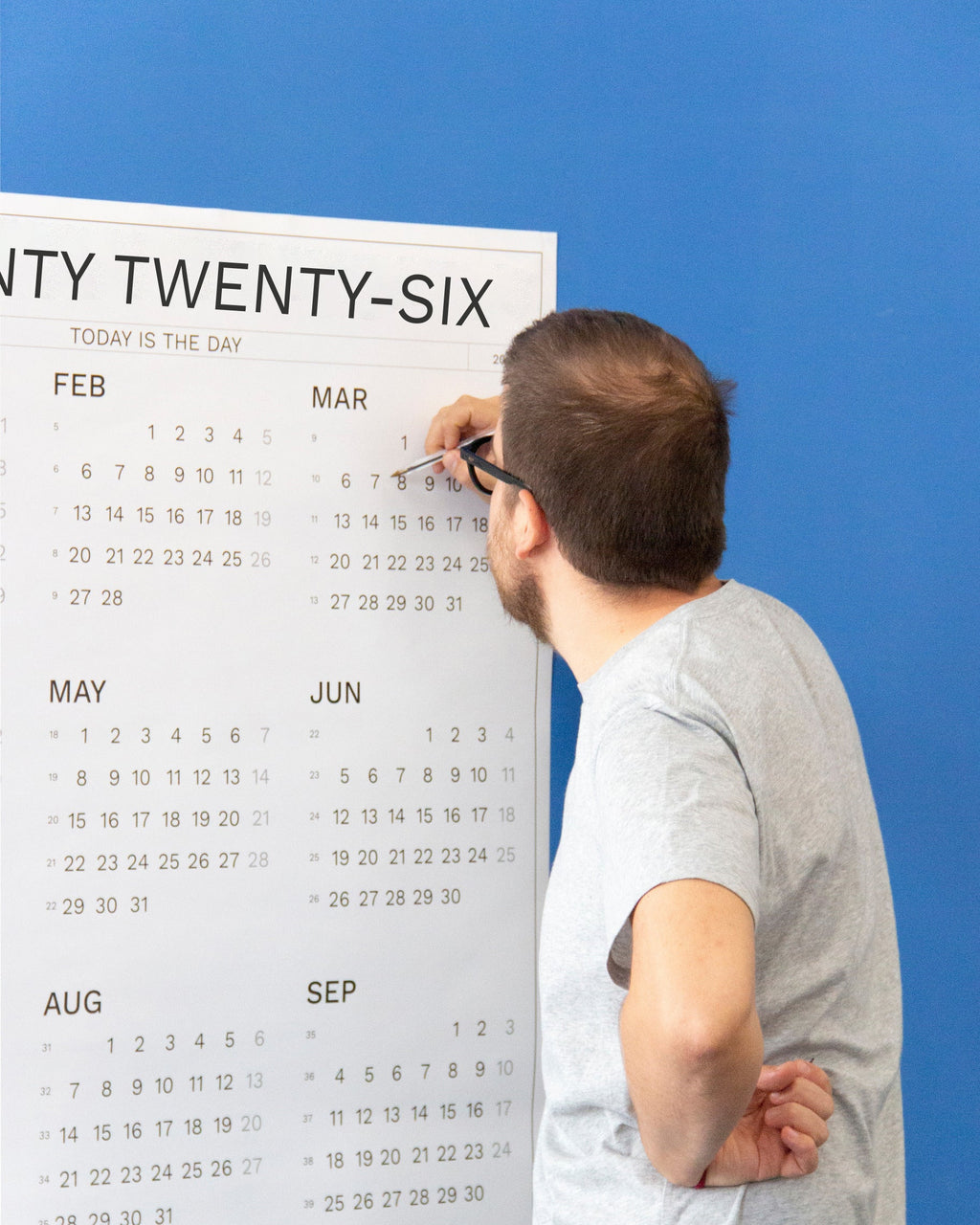 Best 2026 wall calendar from Octàgon Design
