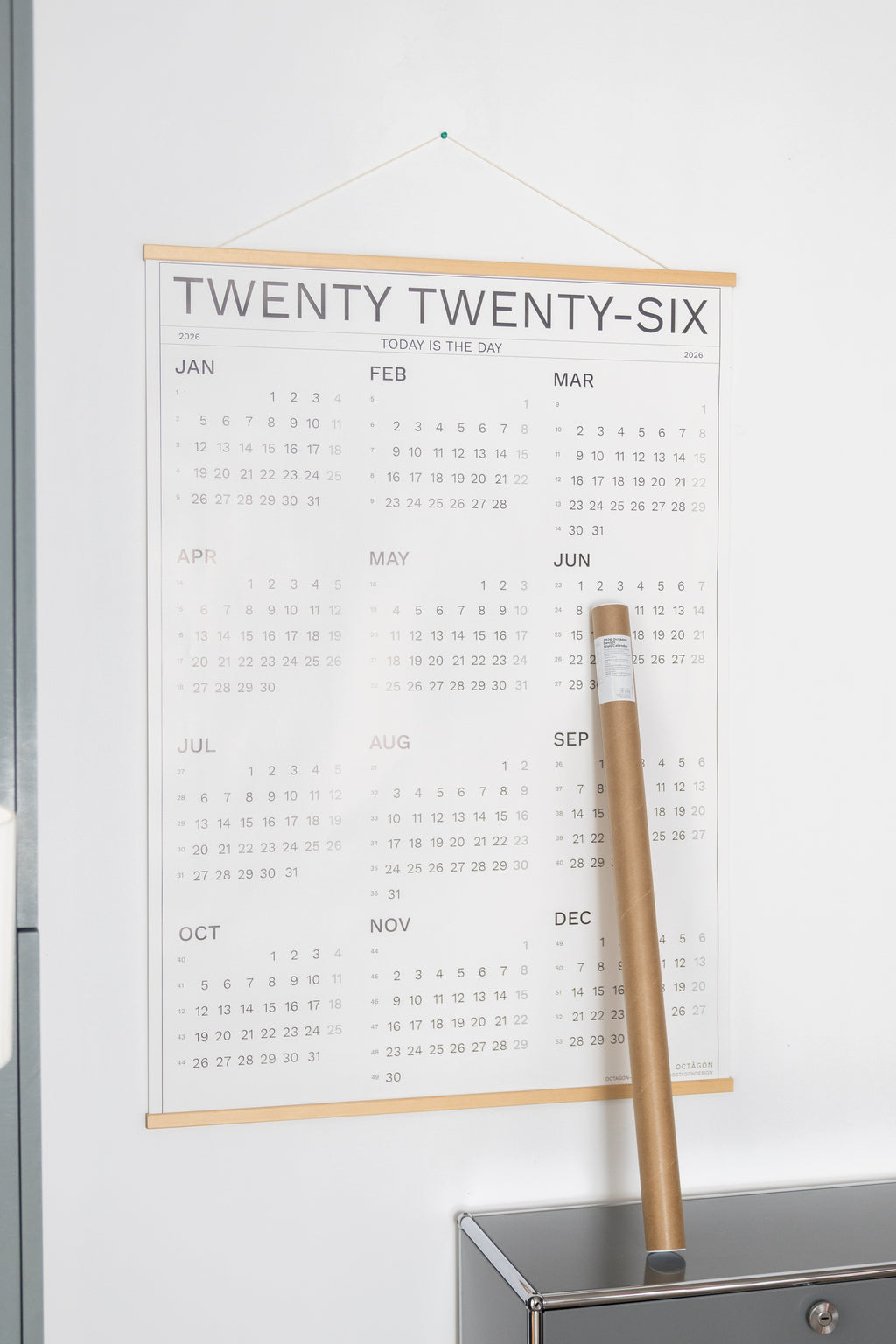 2027 Wall Calendar by Octàgon Design. Calendar and packagin.