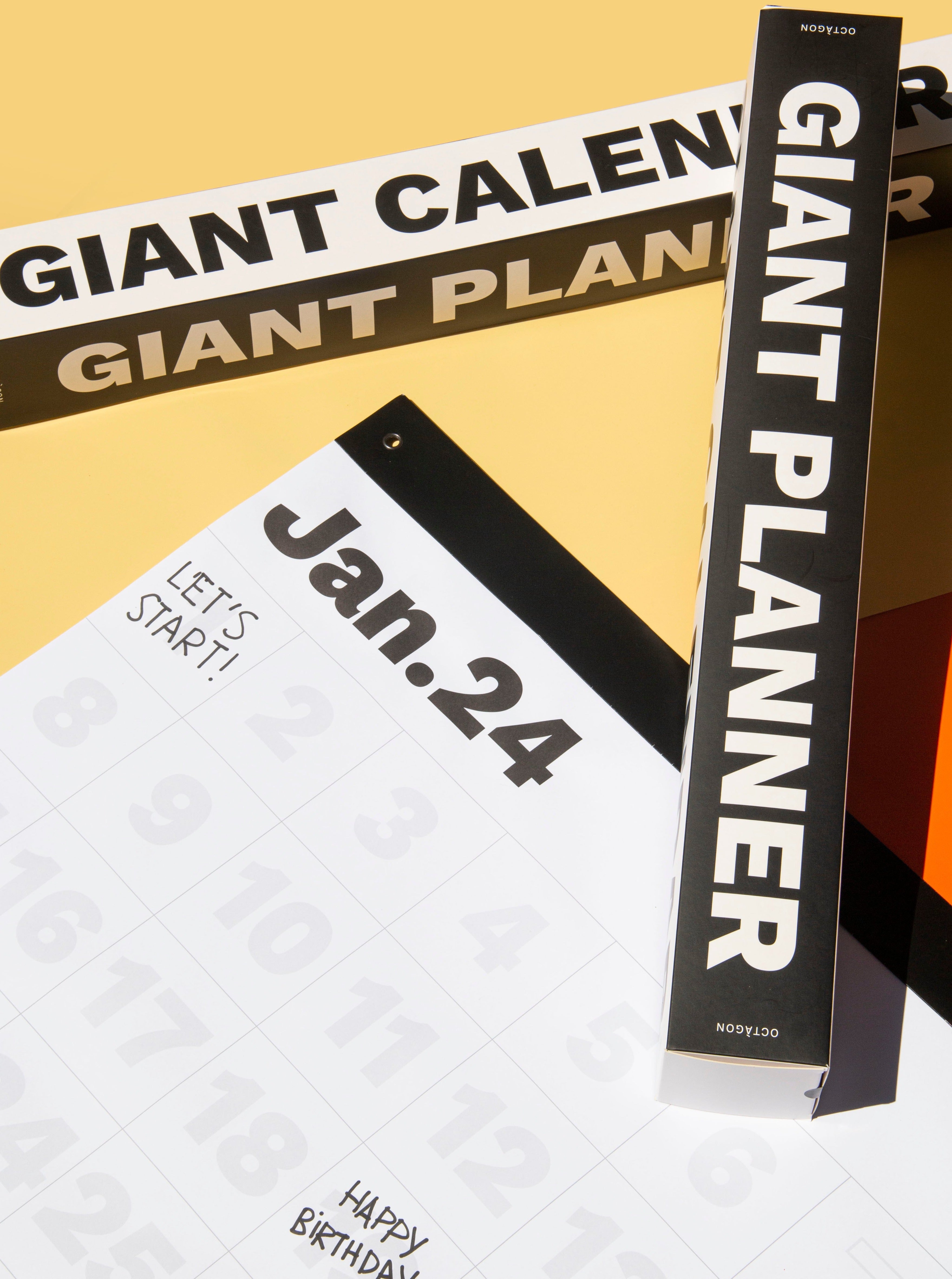 2024 Octàgon Design Wall Planner, best calendar and amazing packaging