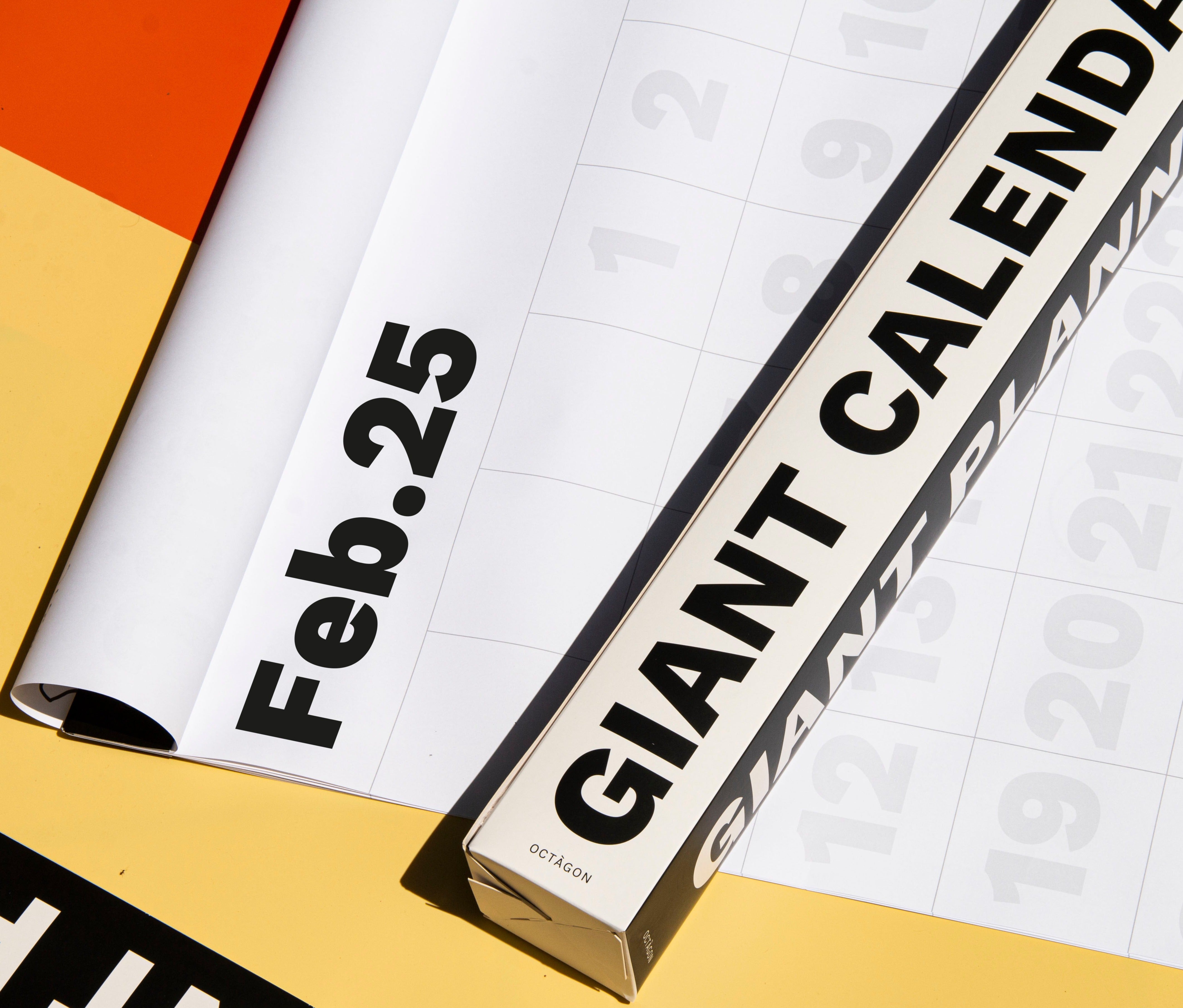 2025 Oct gon Design Giant Wall Planner Minimal Design Best Calendar 2025 oct gon design giant wall planner minimal design best calendar