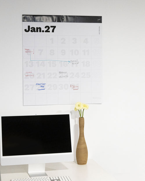 2027 Giant Wall Planner or Calendar by Octàgon Design. Office atmosphere.