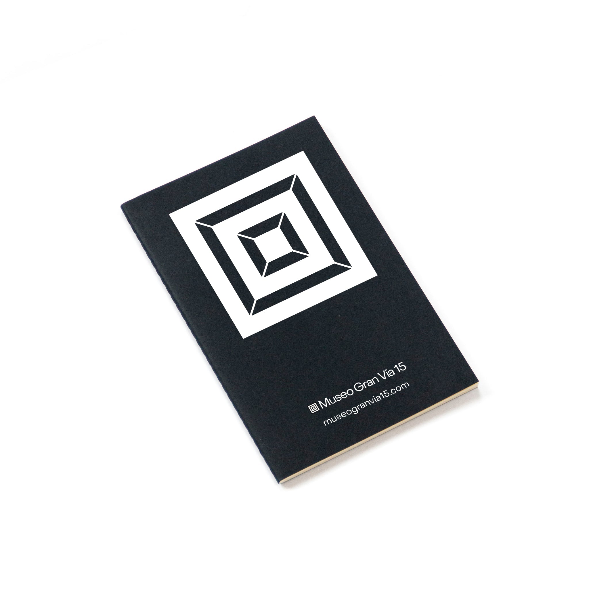 Custom notebook from Octàgon Design. Black cover