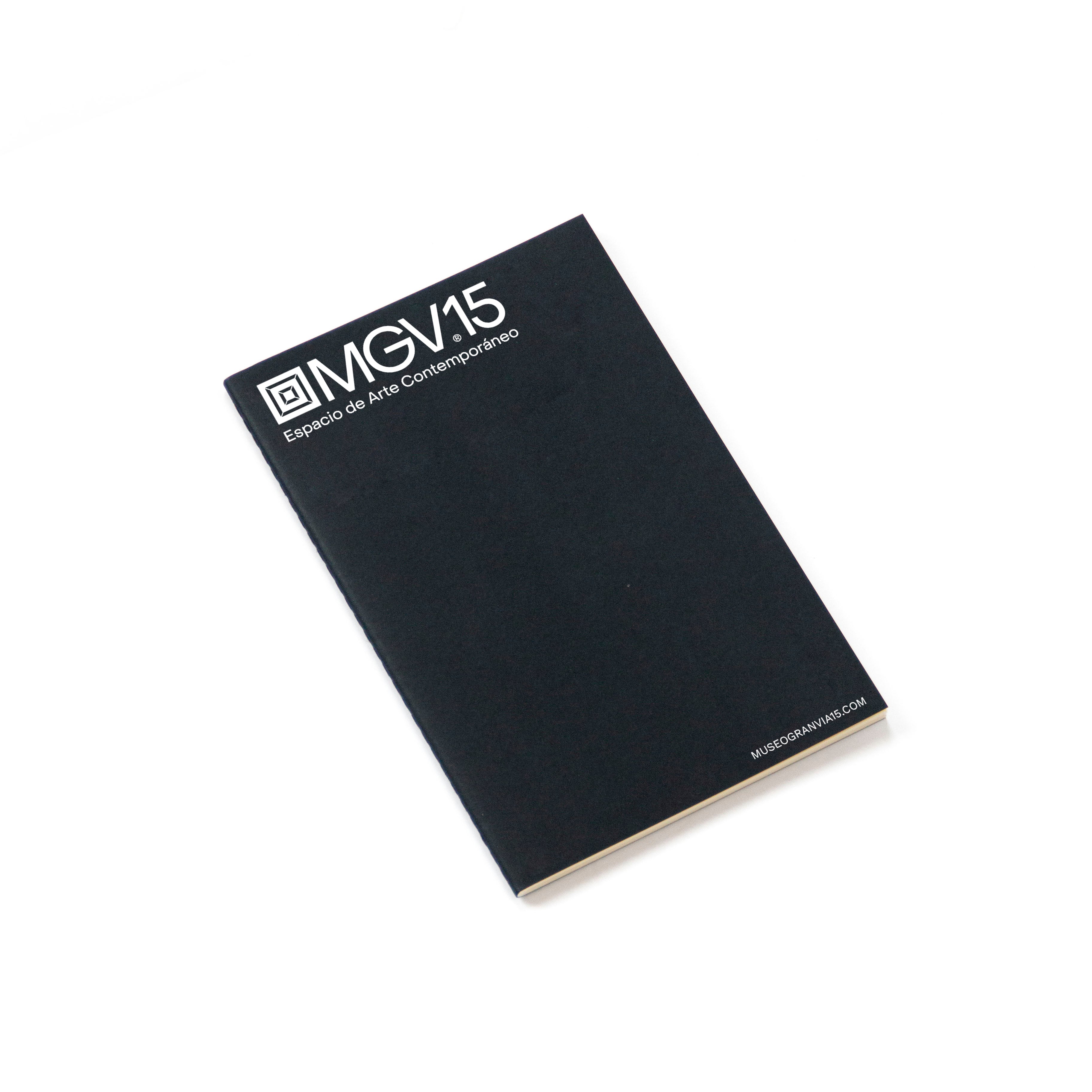 Custom notebook from Octàgon Design. Black cover