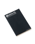 Custom notebook from Octàgon Design. Black cover
