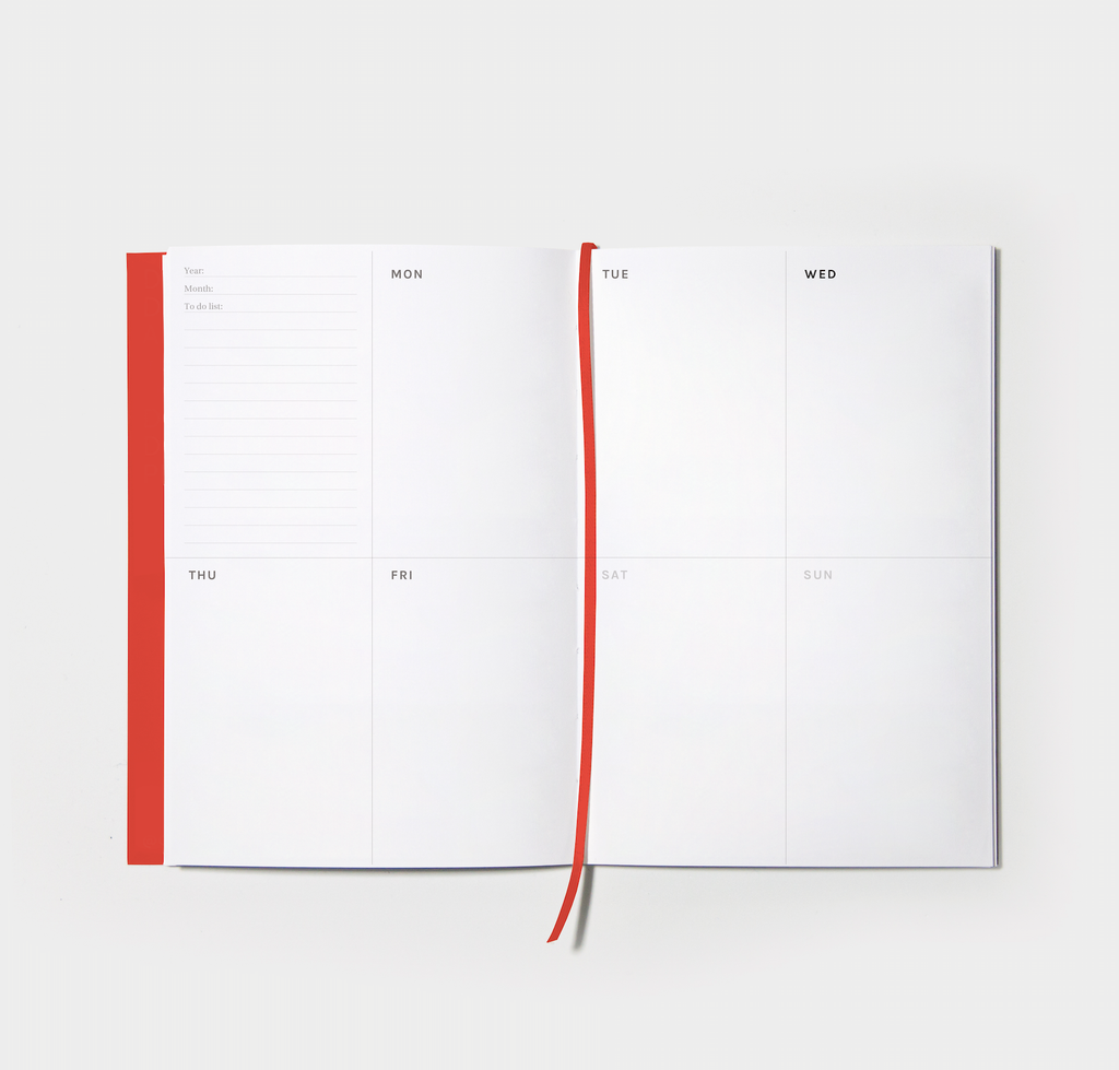 Custom planner from Octàgon Design