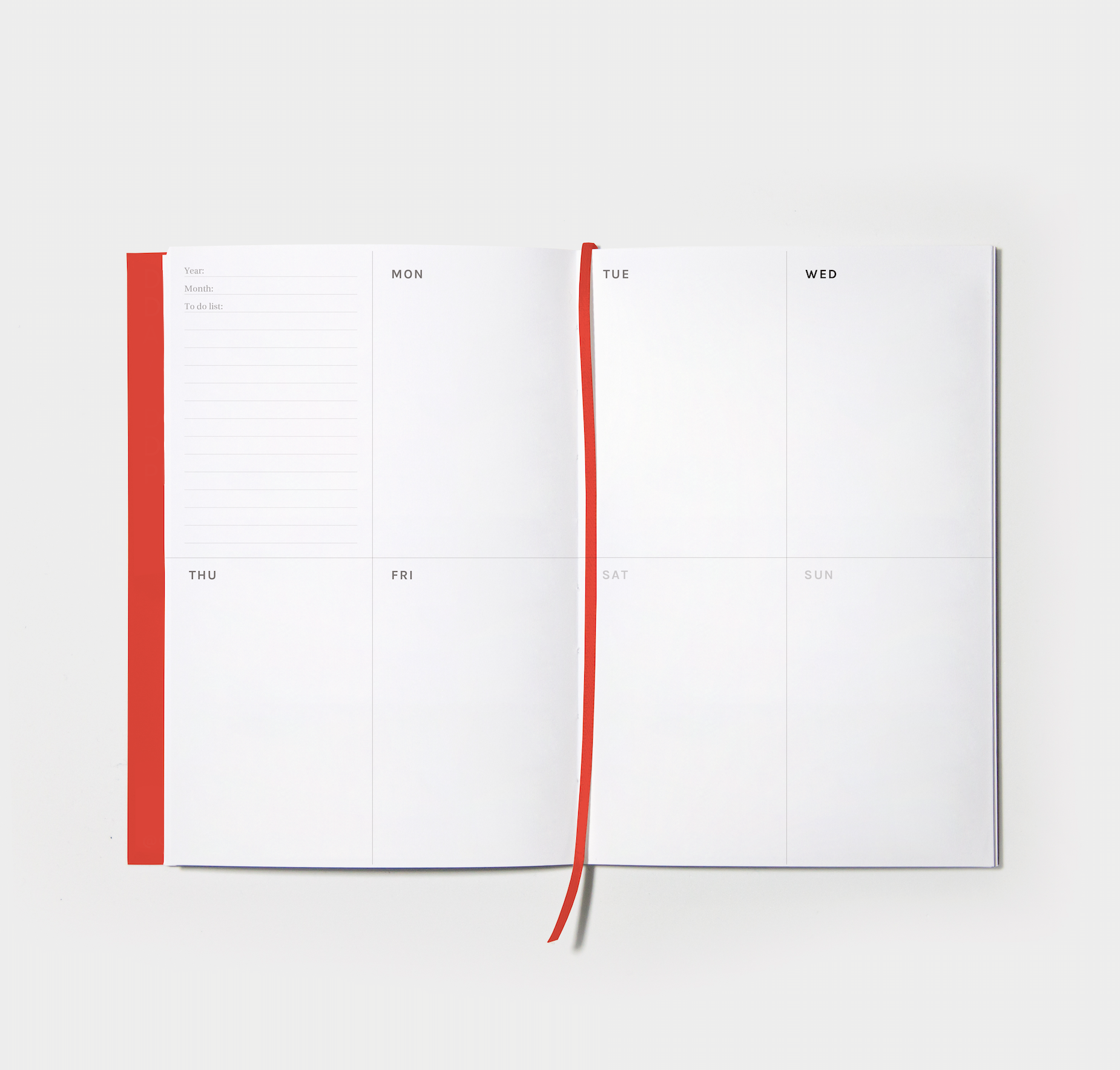 Custom planner from Octàgon Design