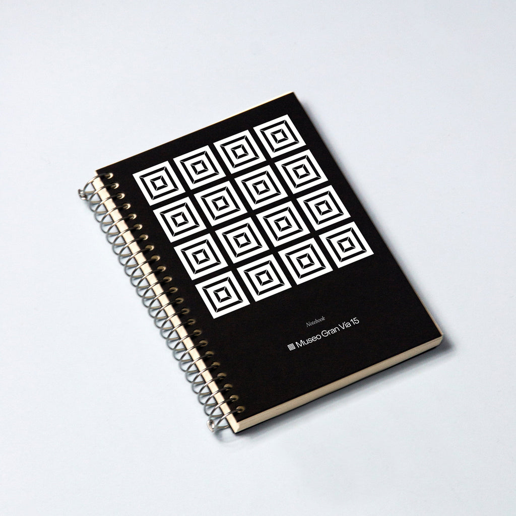 CUSTOM · Spiral notebook · Black · 144 pages · Similar A5