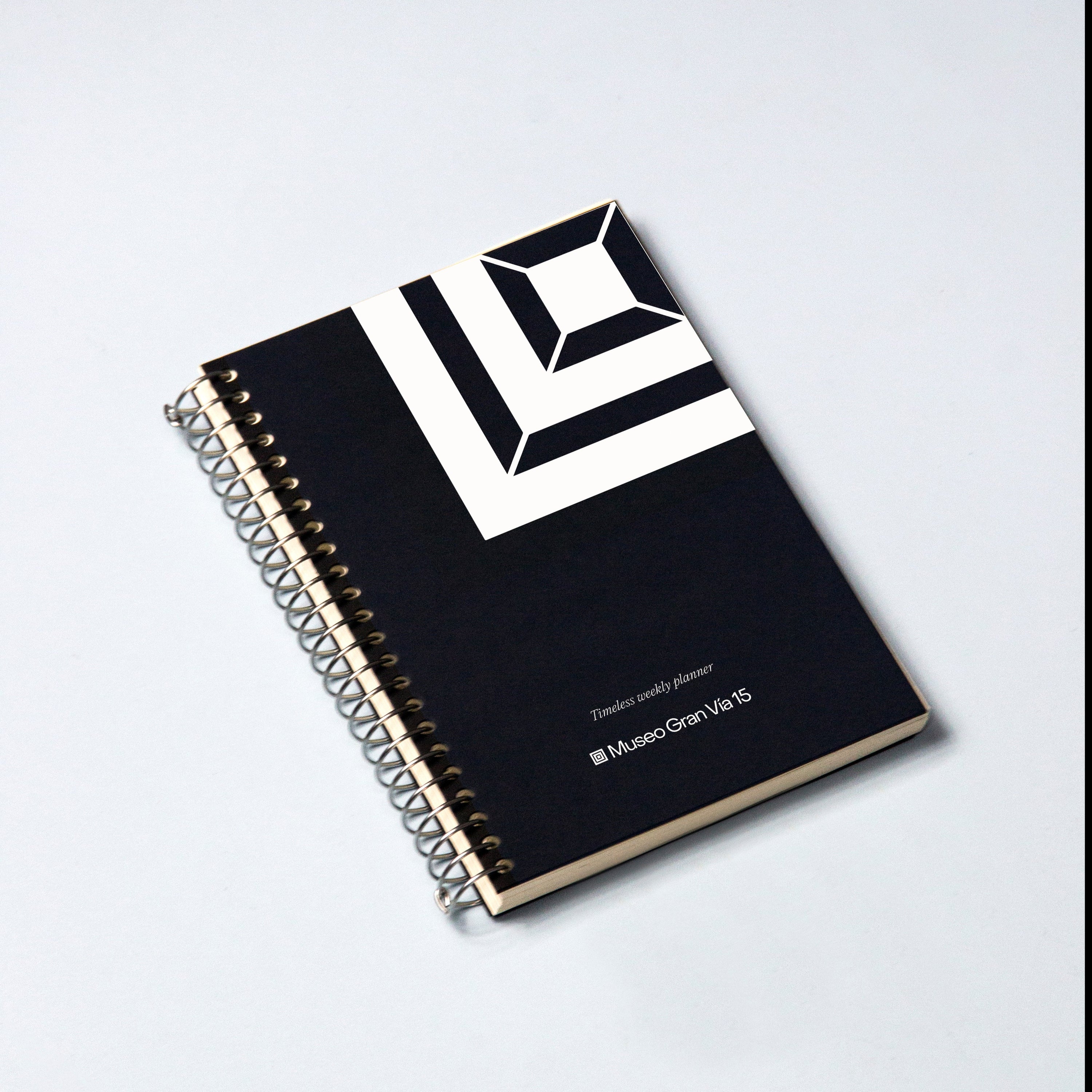 CUSTOM · Spiral notebook · Black · 144 pages · Similar A5