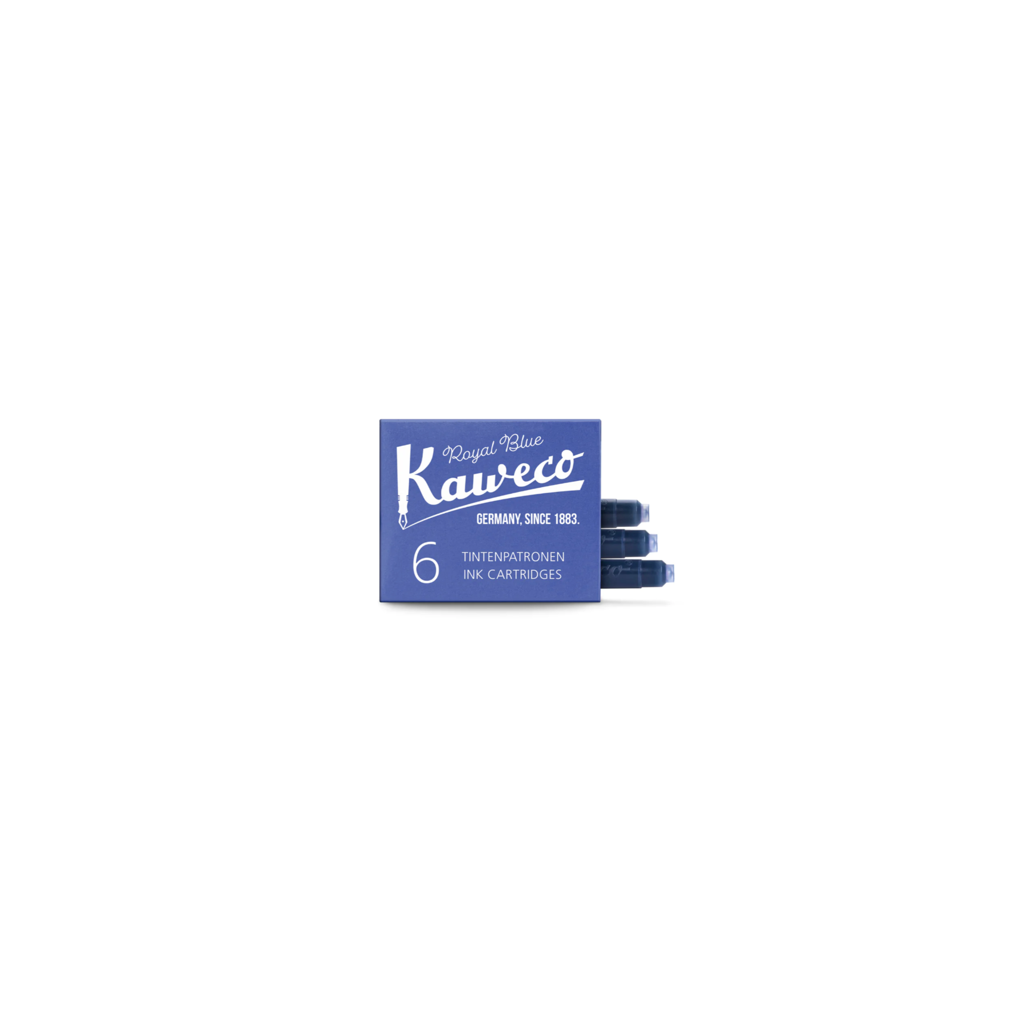Cartuchos de tinta Kaweco Royal Blue | paquete de 6 unidades