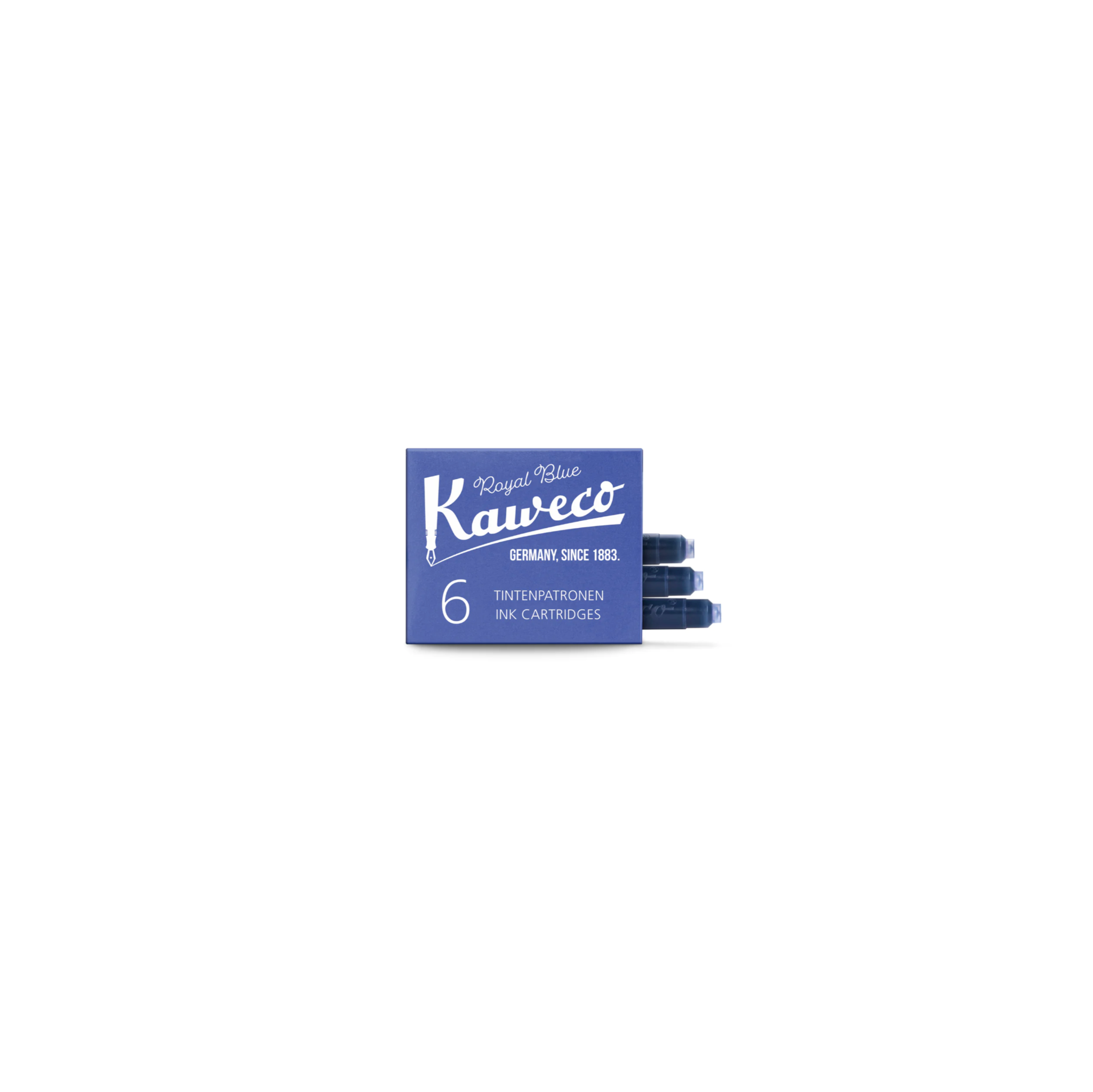 Kaweco Ink Cartridges Royal Blue · 6-Pack