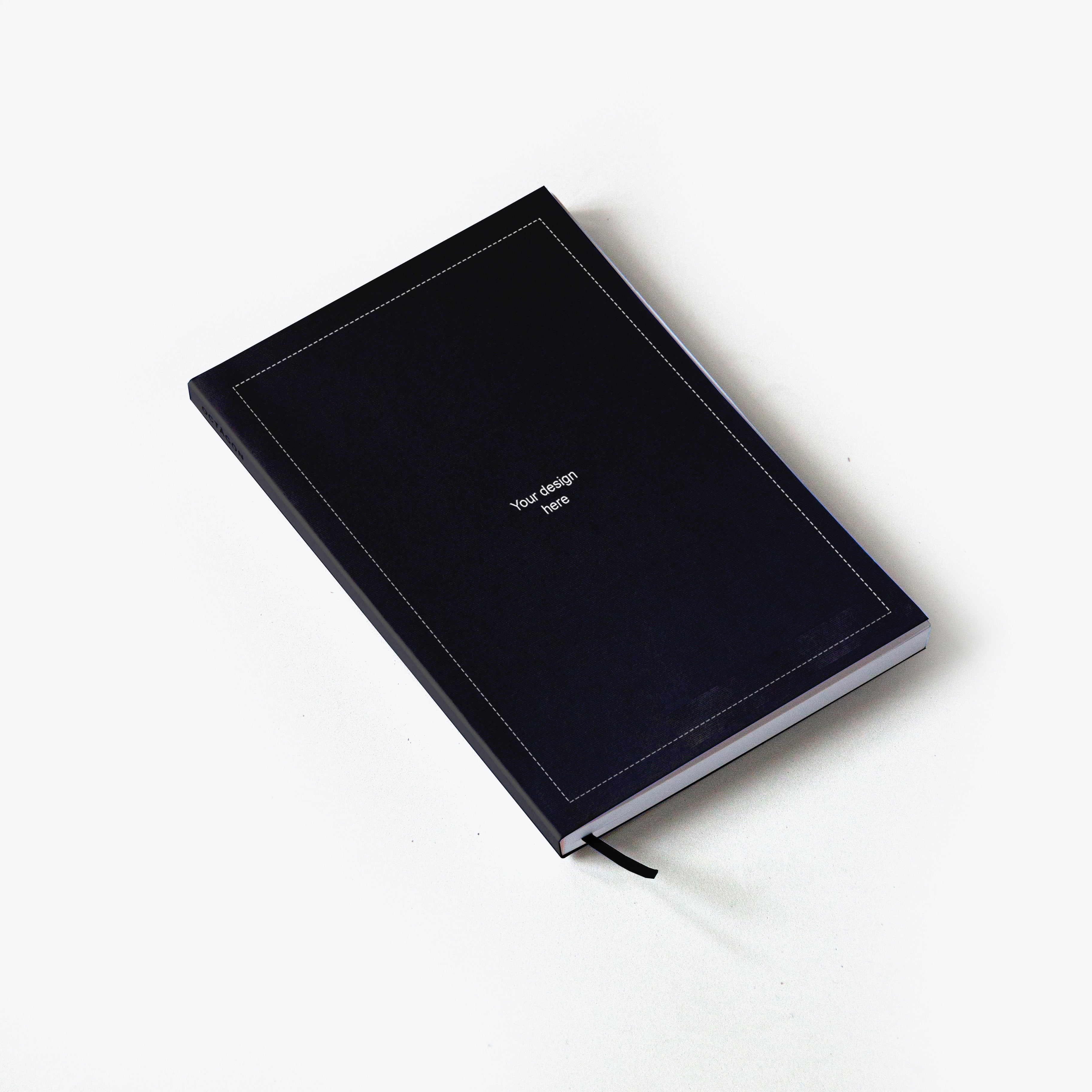 CUSTOM · Notebook · Lay-flat · 144 pages · Similar A5 size