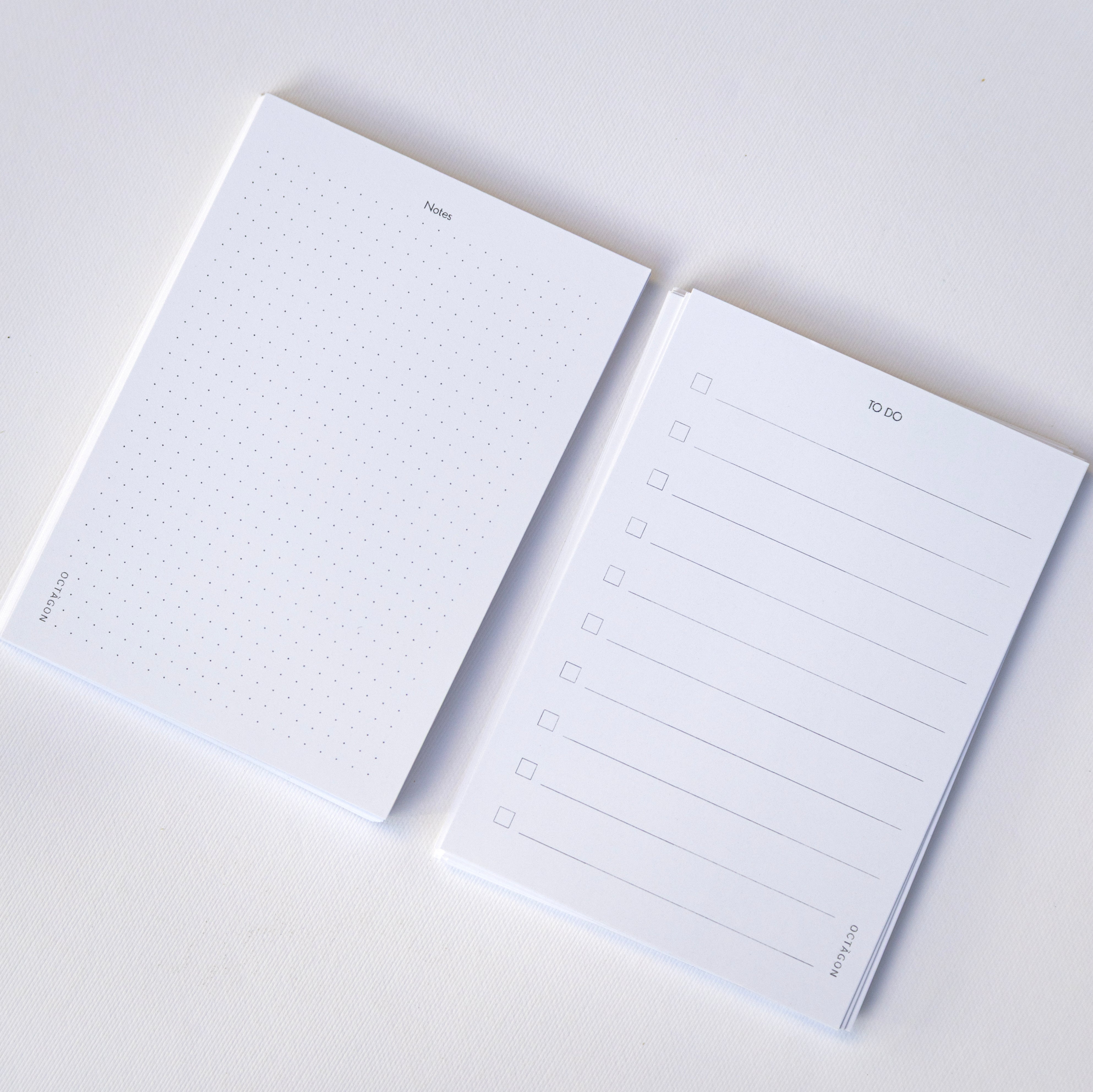 Min Cards – To Do / Notes – OCTÀGON DESIGN