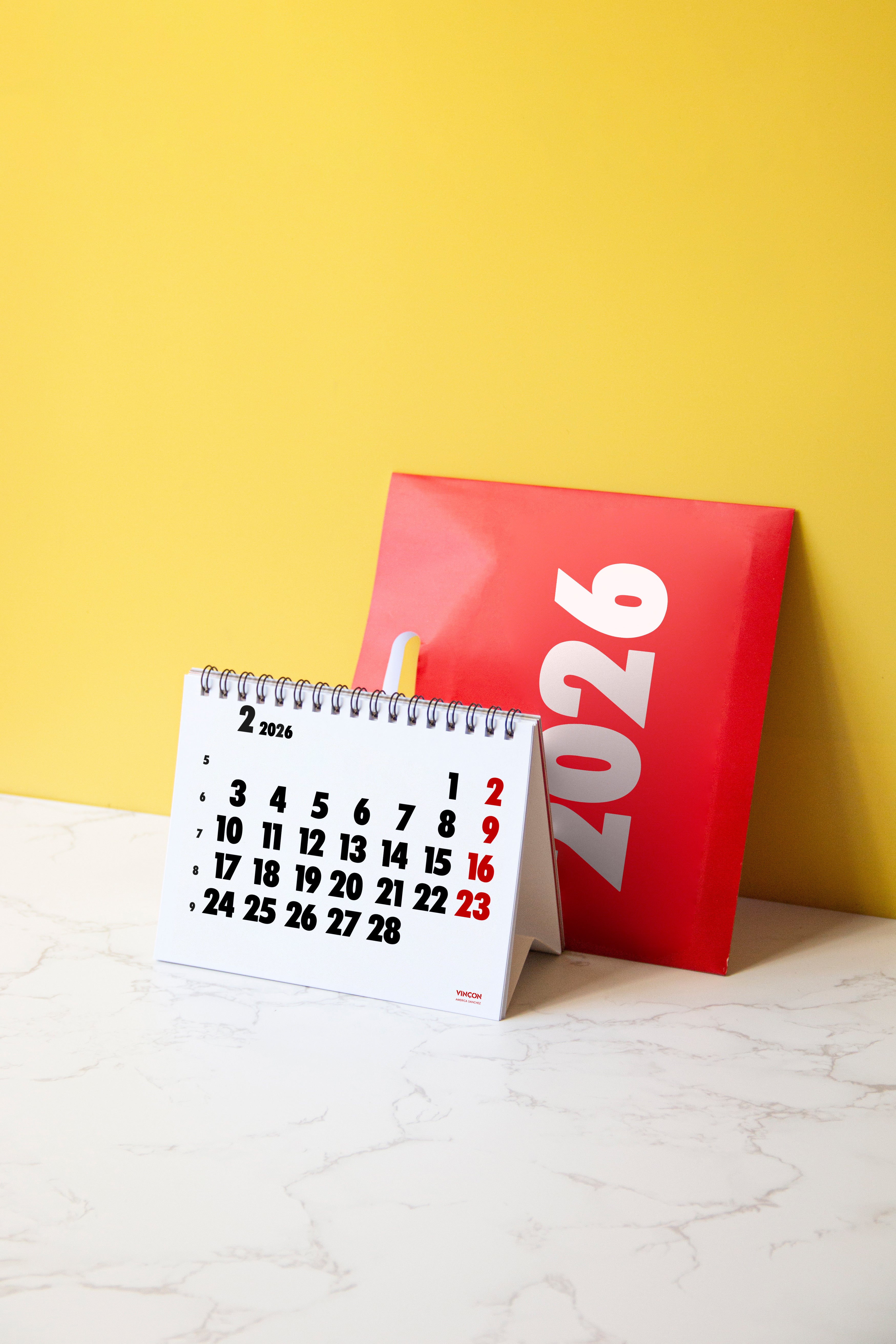 2027 Vinçon Desk Calendar