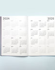 2024/2025 Big Monthly Planner Plus | Best project planning tool | A4 size | Thread-sewn binding |Cocoa Brown Color - 2024 and 2025 Calendars