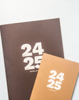 2024/2025 Big Monthly Planner Plus | Best project planning tool | A4 size | Thread-sewn binding |Cocoa Brown Color - Group