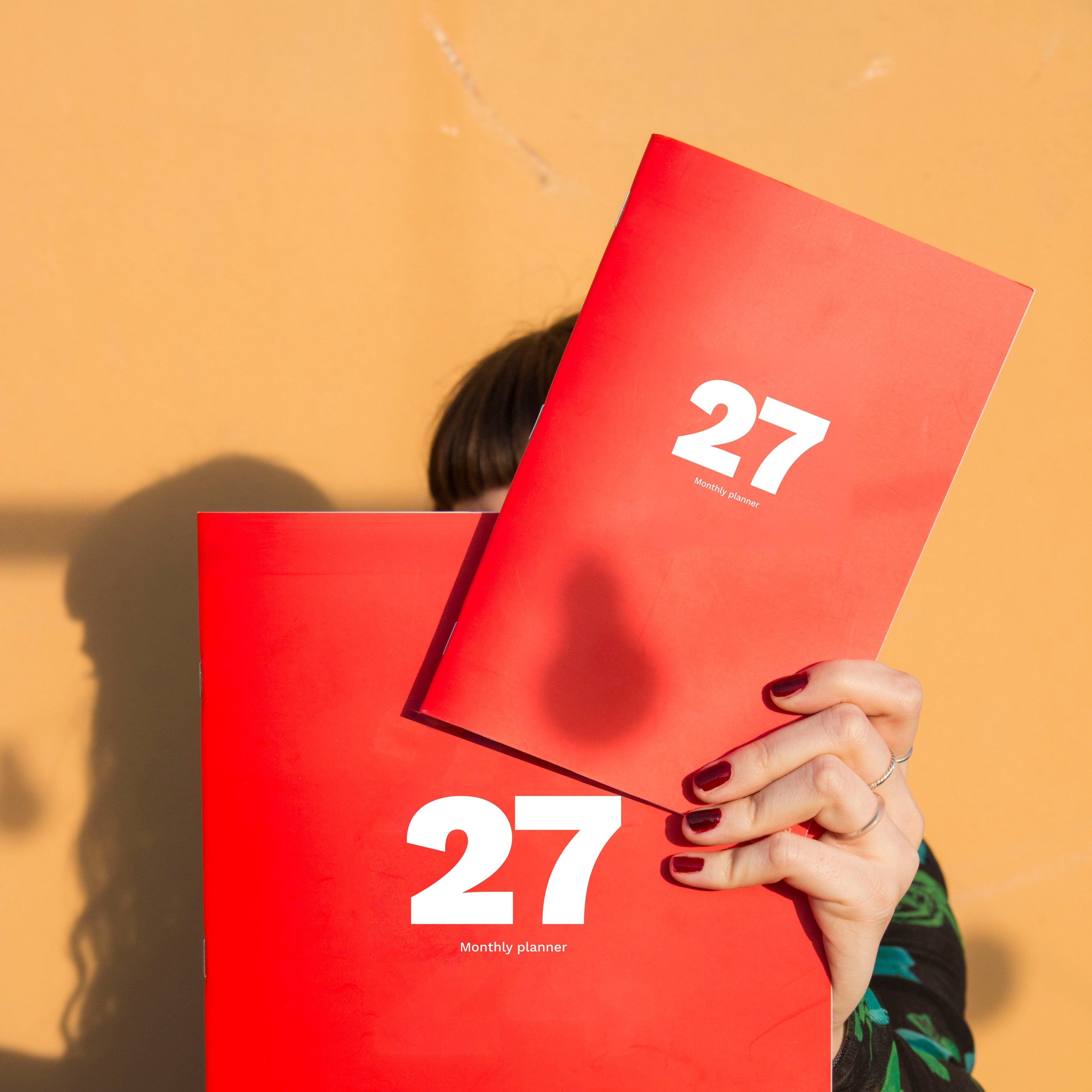 Octàgon Design 2027 Big Monthly Planner, the iconic planner. 