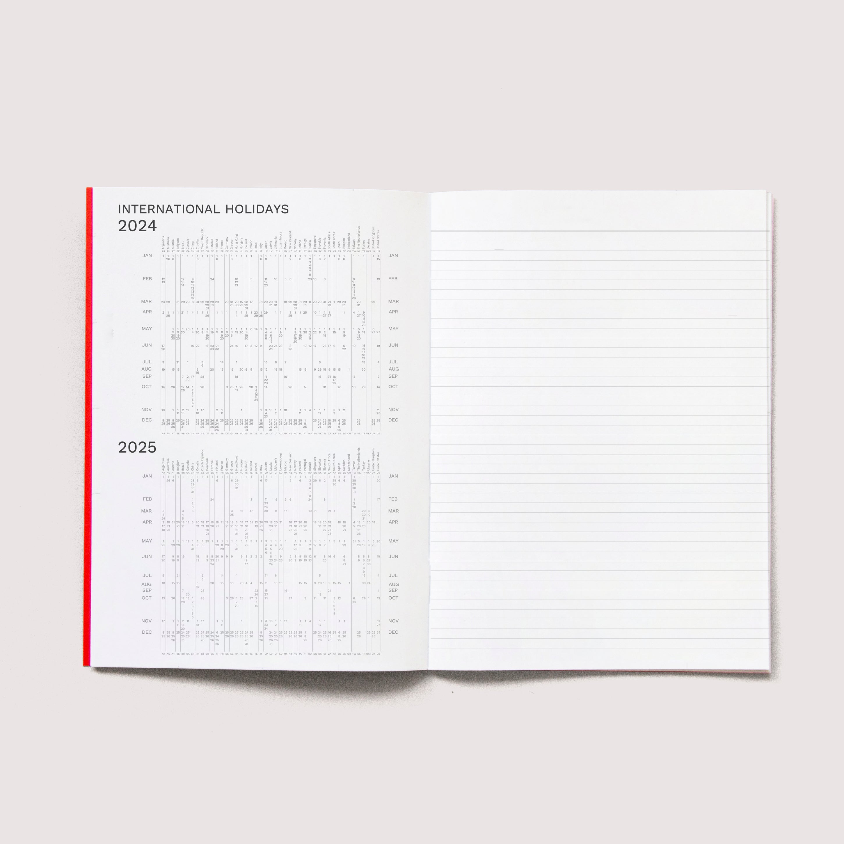 Octàgon Design Monthly Planner 