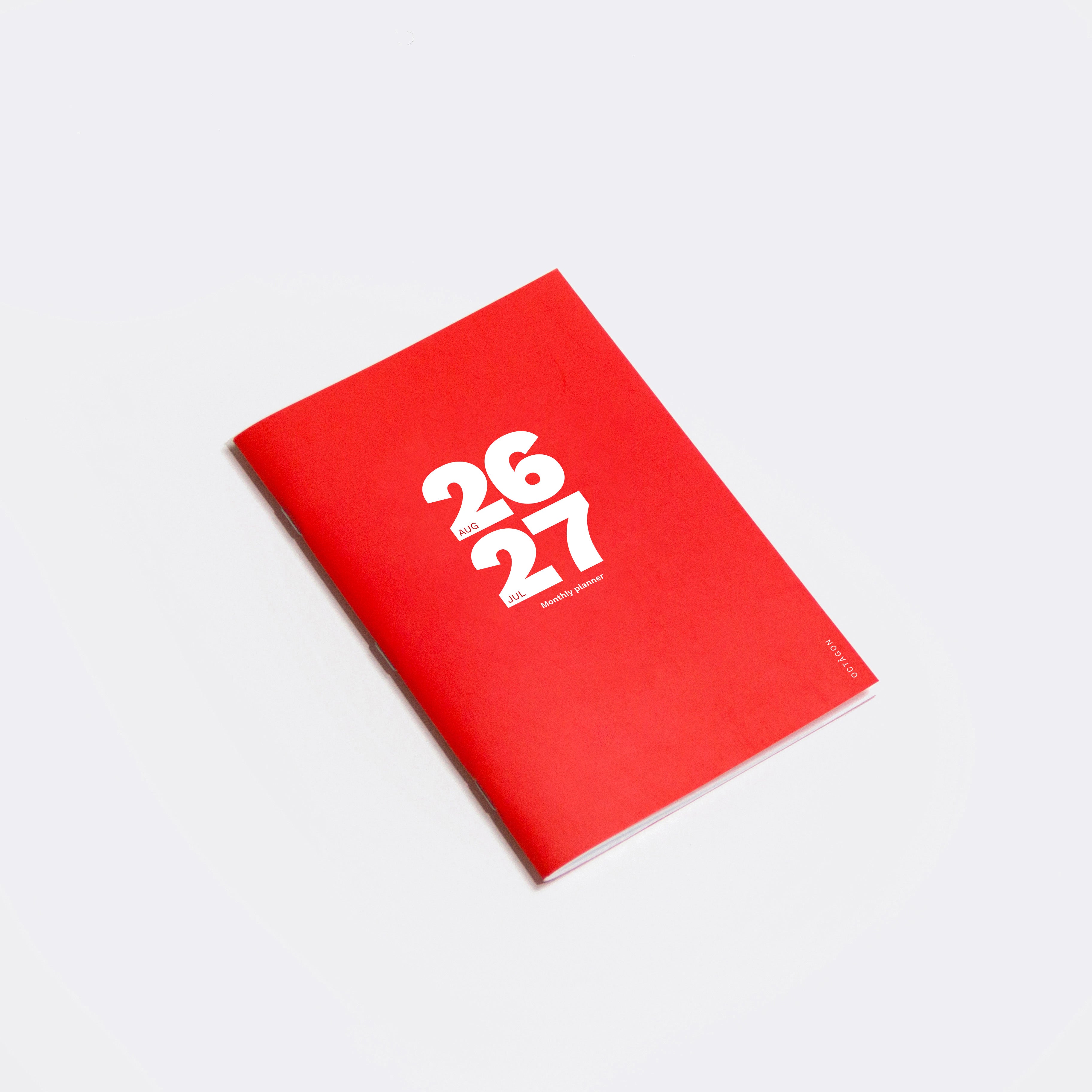 Iconic Octàgon Design planner, academic version. 2026-2027