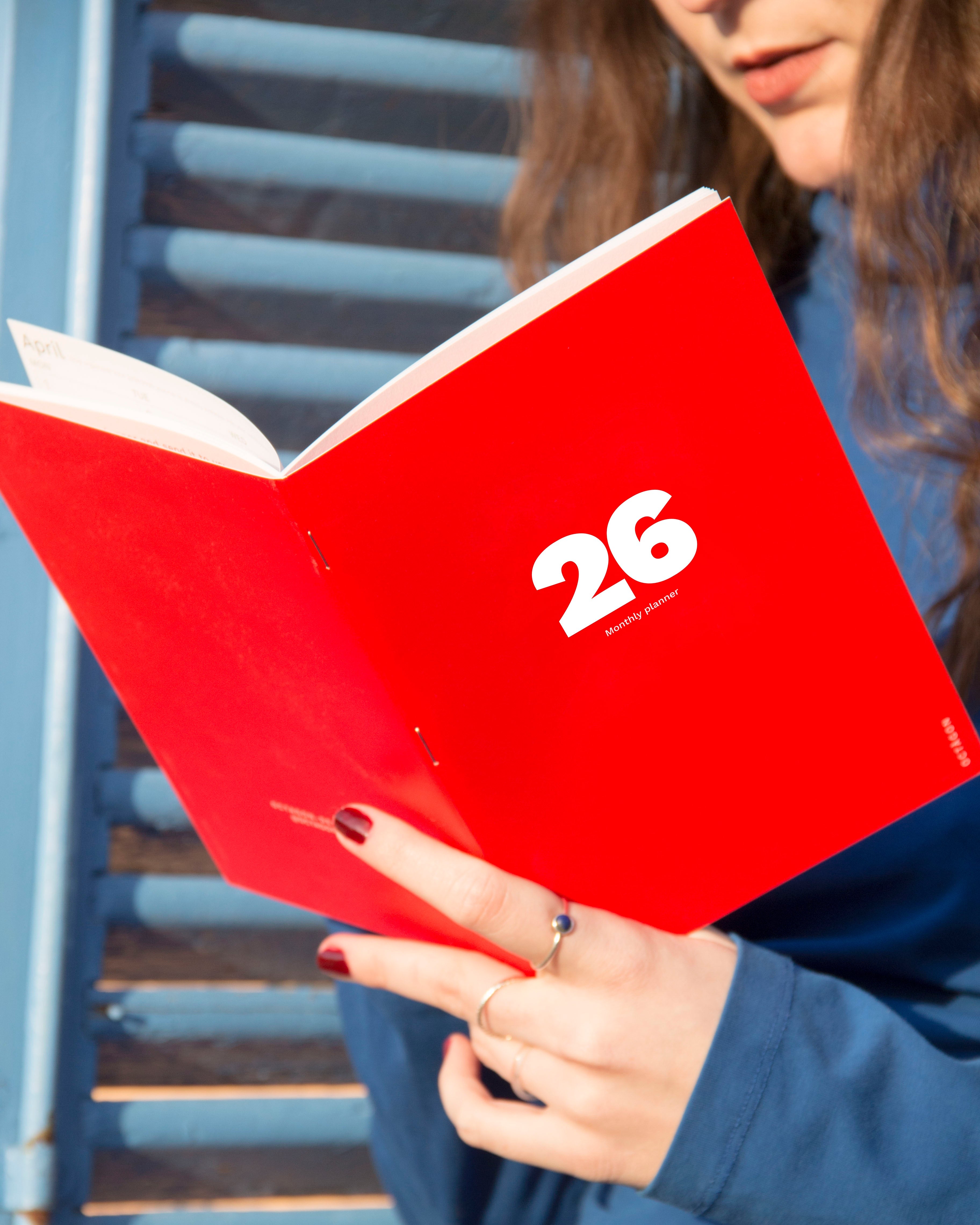 2026 Iconic Small Monthly Planner from Octagon Design