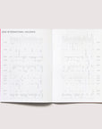 OCTÀGON DESIGN |  "2024 Monthly Planner Similar A6 size" Monthly planner. 2024 International Holidays template.