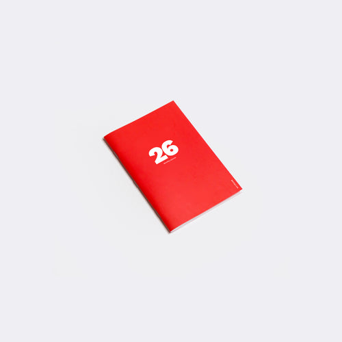 Iconic mini 2026 monthly planner from Octàgon Design.