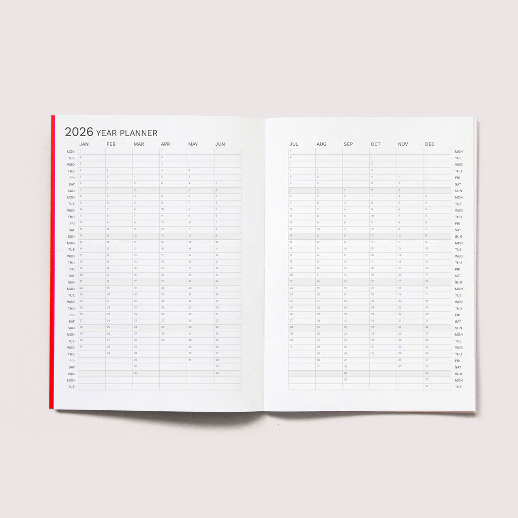 Mini Size Planner 2026 Mini Monthly Planner, A6 Size. Best Planner, minimal Design ...