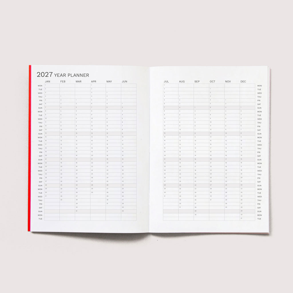 Octàgon Design Mini Monthly Planner. The iconic planner. 2027 Year Planner.