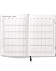 Octàgon Design 2025 Weekly Planner similar A5 size Black, year planner