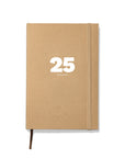 Octàgon Design 2025 Weekly Planner similar A5 size Kraft, front cover