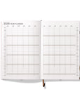 Octàgon Design 2025 Weekly Planner similar A5 size Kraft, year planner