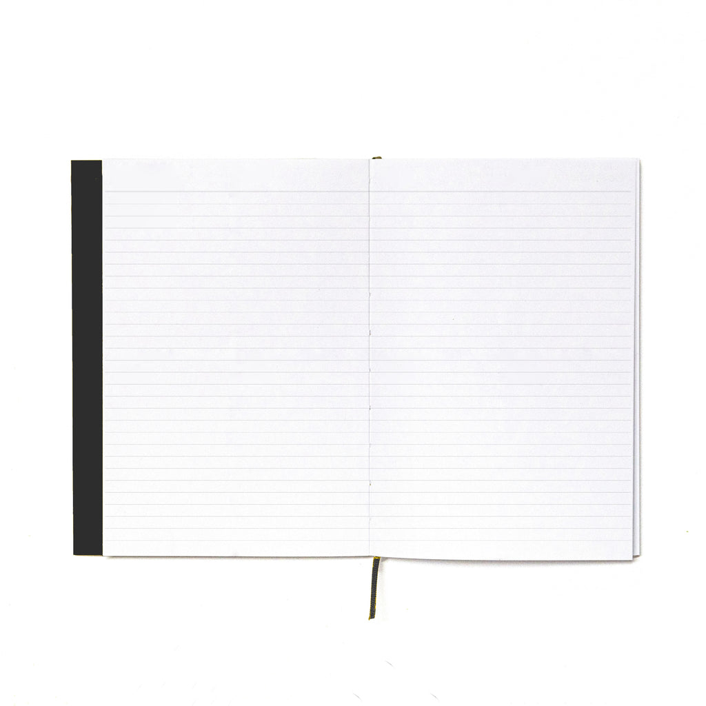 2027 Weekly Planner A5 by Octàgon Design. Black color. Pages for notes.