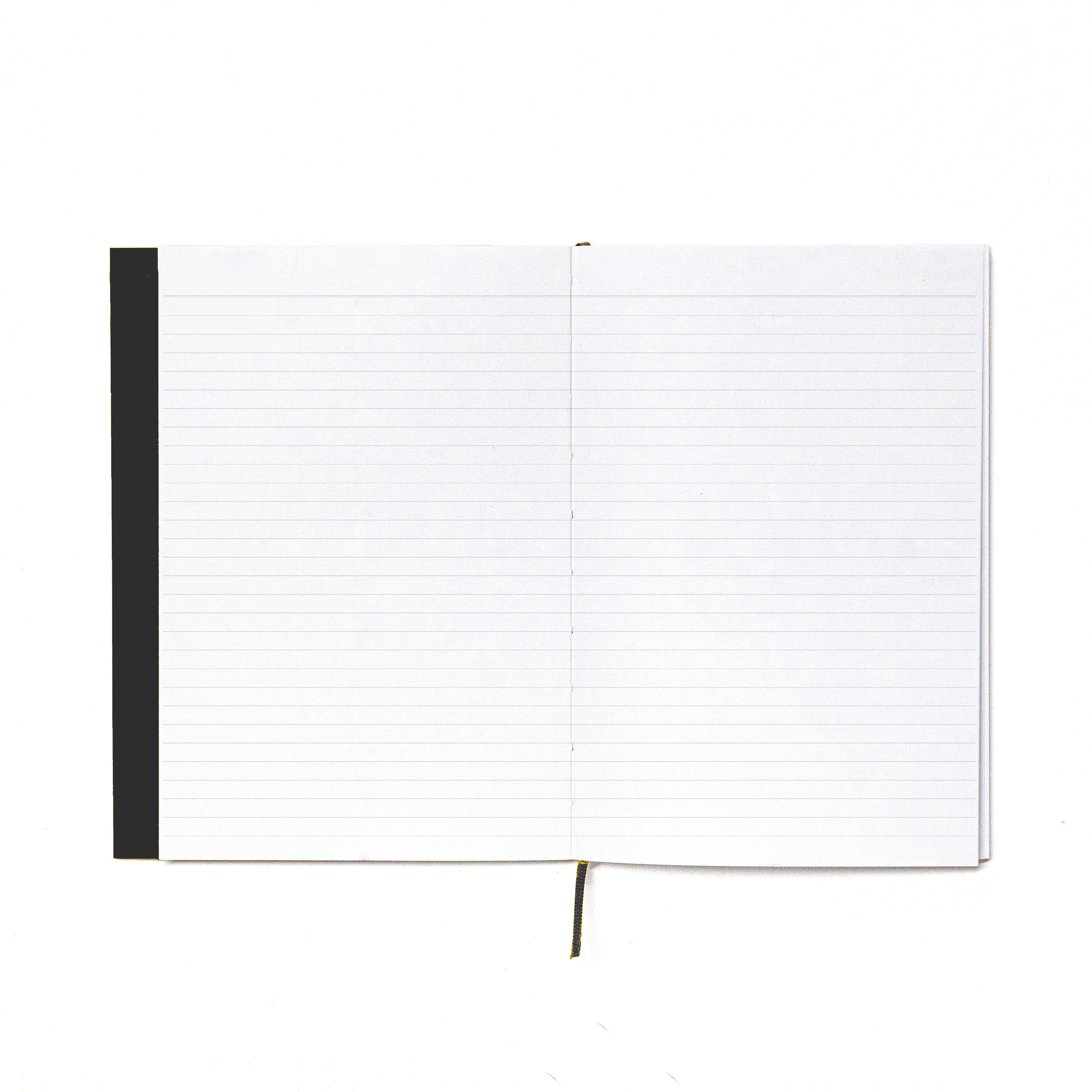 2027 Weekly Planner A5 by Octàgon Design. Black color. Pages for notes.