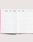 OCTÀGON DESIGN | "Mini Monthly Planner | Similar A6 Size" timeless monthly planner, monthly template.