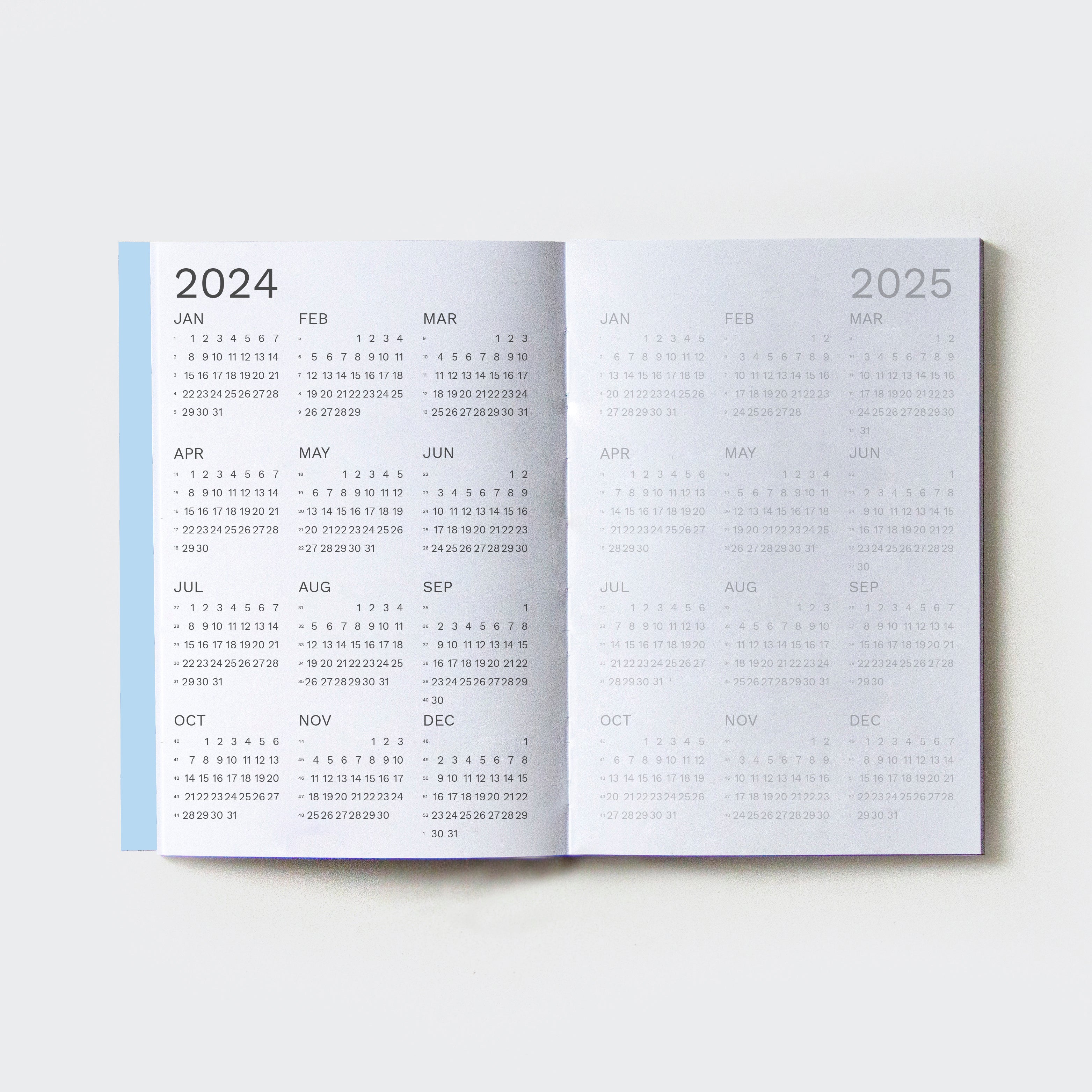 OCTÀGON DESIGN | &quot;2024 Big Monthly Planner Plus | A4 size&quot; Monthly planner. 2024 - 2025 calendars template