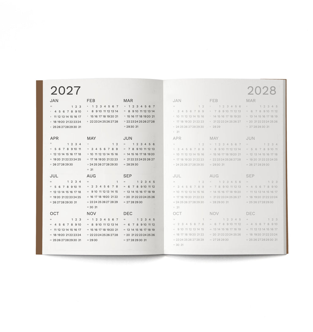 2027 Big Monthly Planner PLUS by Octàgon Design. 2027 and 2028 calendars.