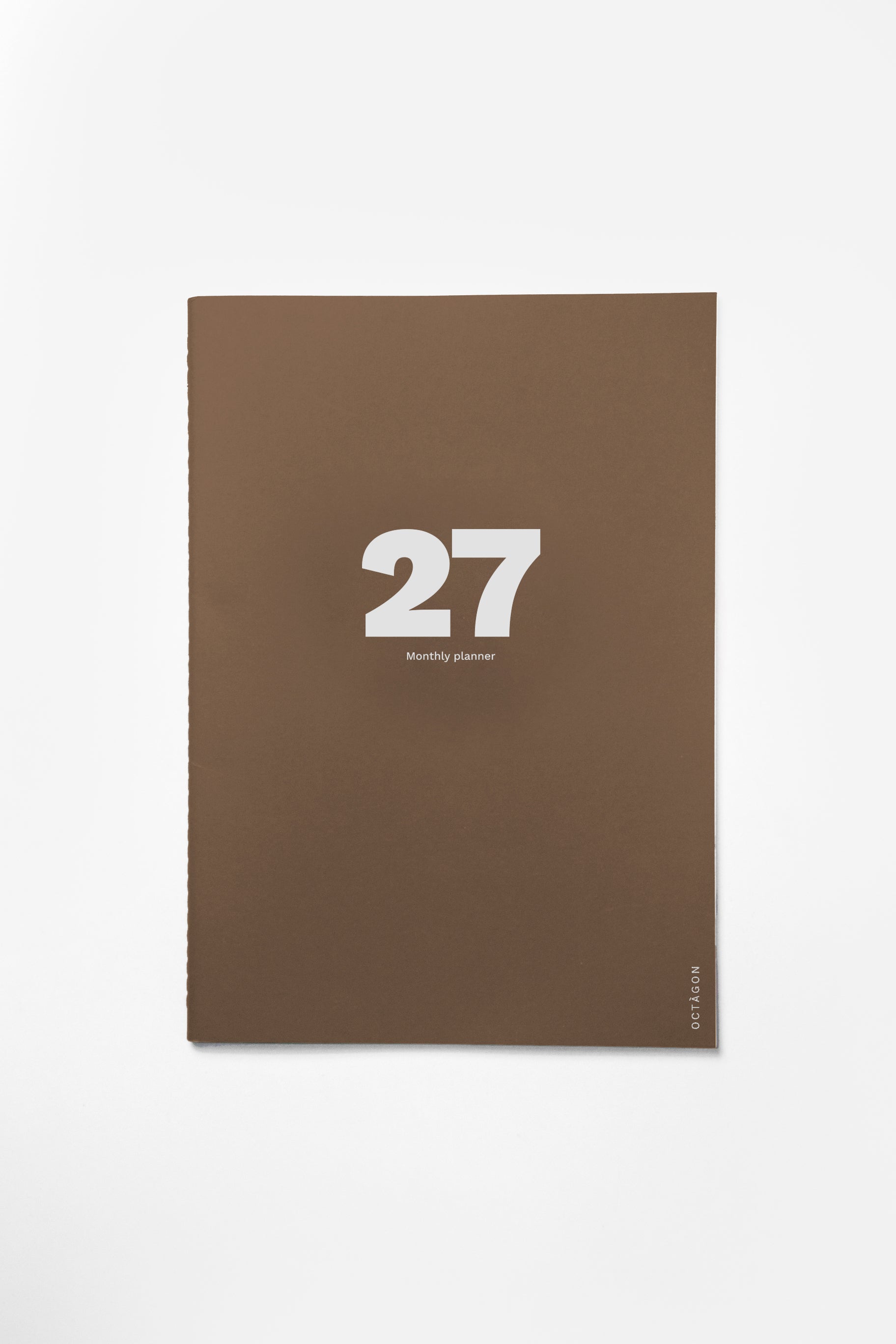 2027 Big Monthly Planner PLUS by Octàgon Design. Main cover.