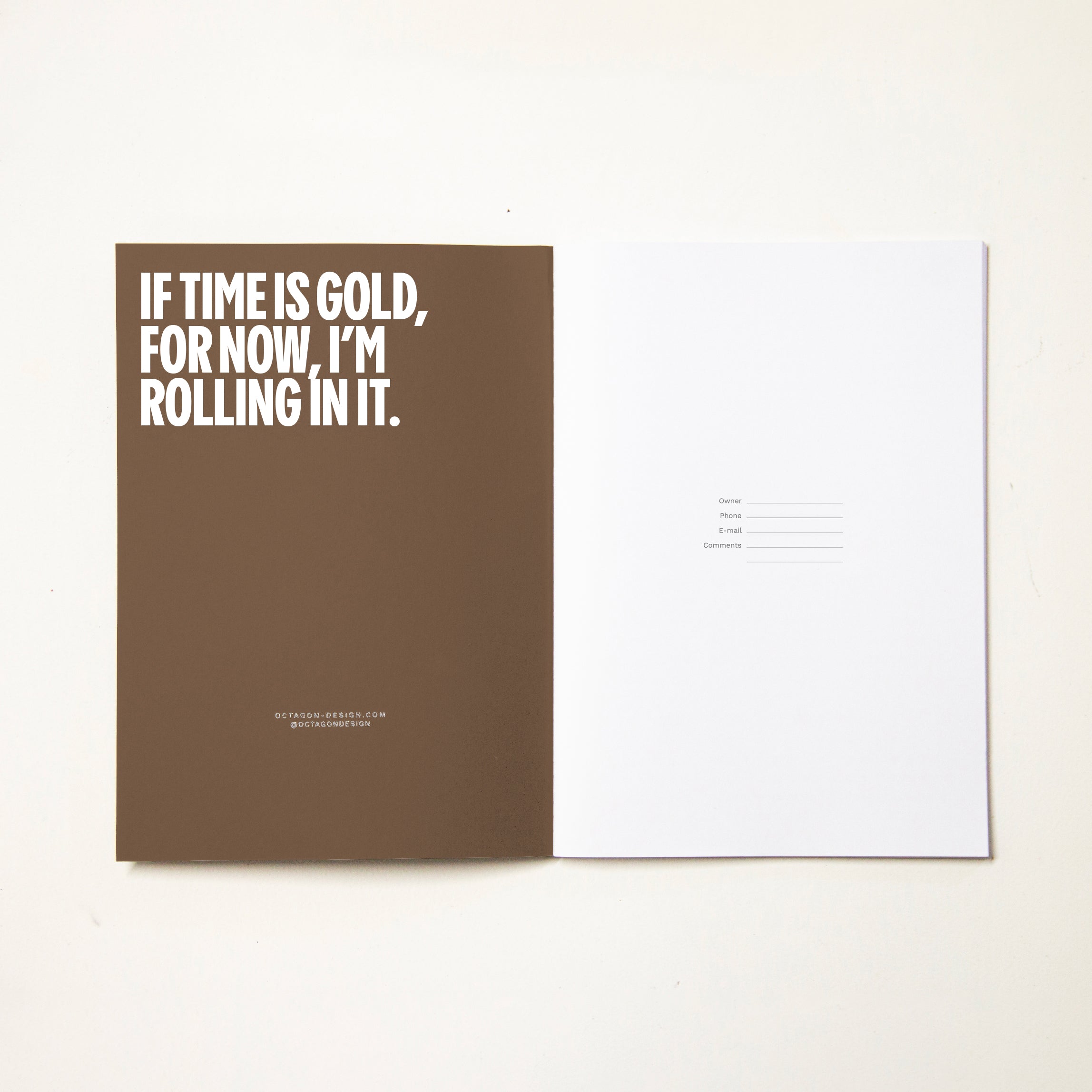 2027 Big Monthly Planner PLUS by Octàgon Design. First page.