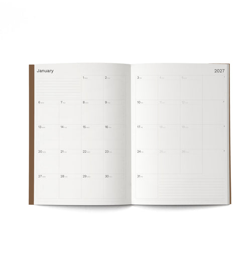 2027 Big Monthly Planner PLUS by Octàgon Design. Monthly template.